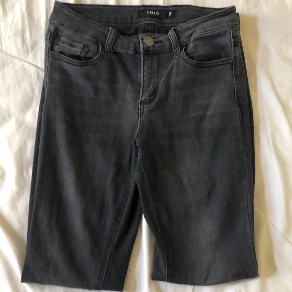 dark grey skinny jeans